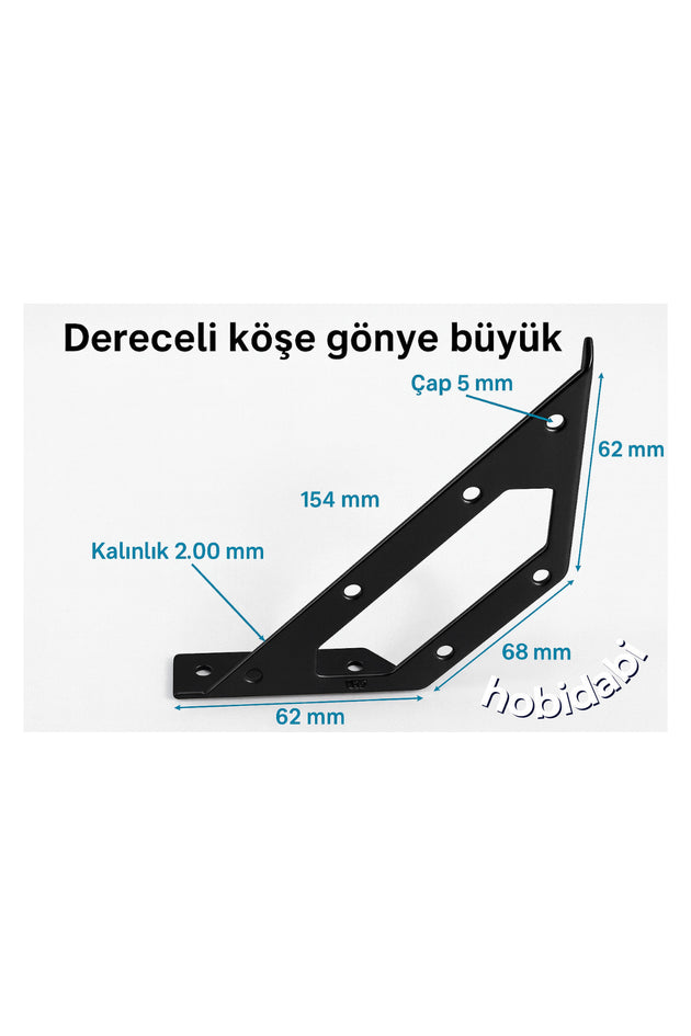 Mobilya Eşya Dolap Köşe Birleştirme Köşebent Sabitleyici Bağlantı Aparat L Demir Gönye Metal 4 Adet