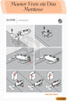 Master Frensiz Düz Dolap Kapak Menteşesi (DÜZ TAS) Menteşe - Mobilya Menteşeleri Tekli Dolap