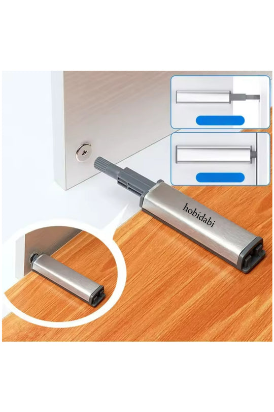 Metal Dolap Kapak Mıknatıslı Kapak Basac Kapak Itici Bas Aç 5 Adet