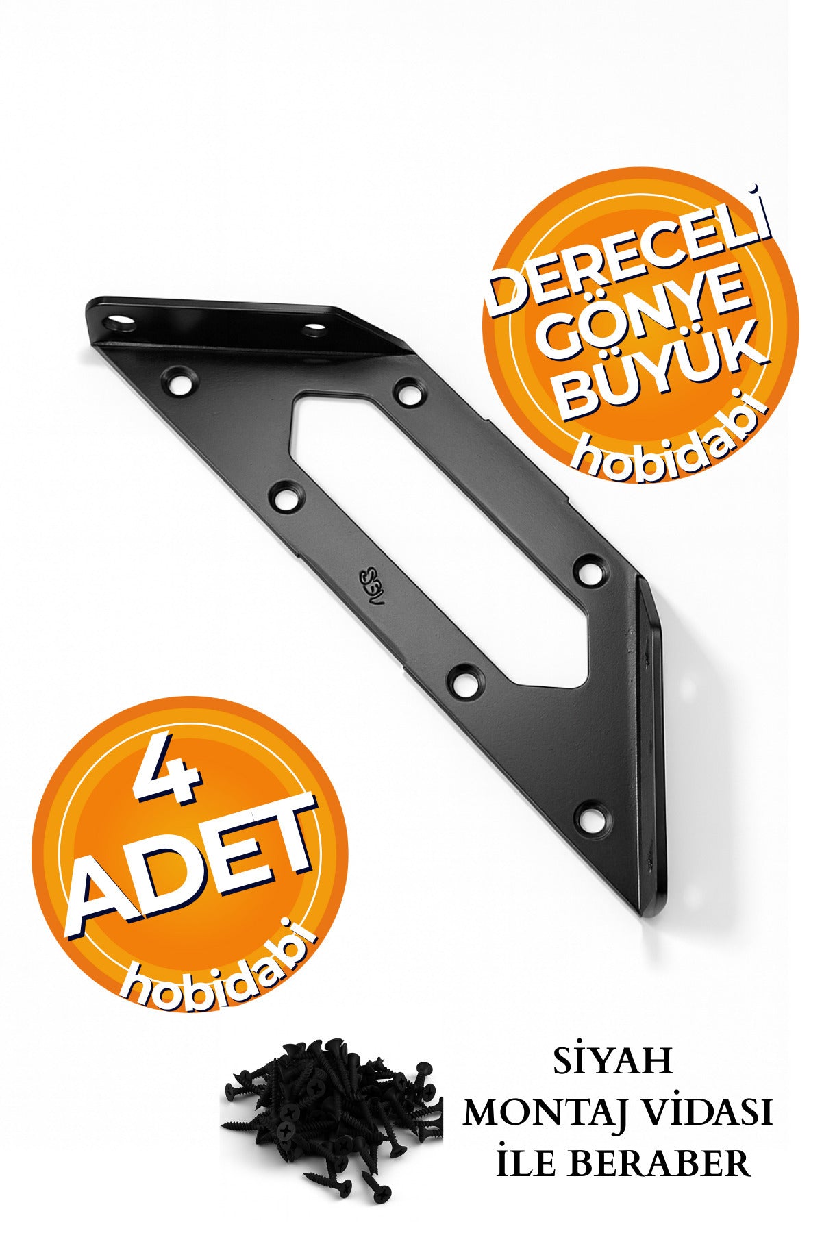 Mobilya Eşya Dolap Köşe Birleştirme Köşebent Sabitleyici Bağlantı Aparat L Demir Gönye Metal 4 Adet