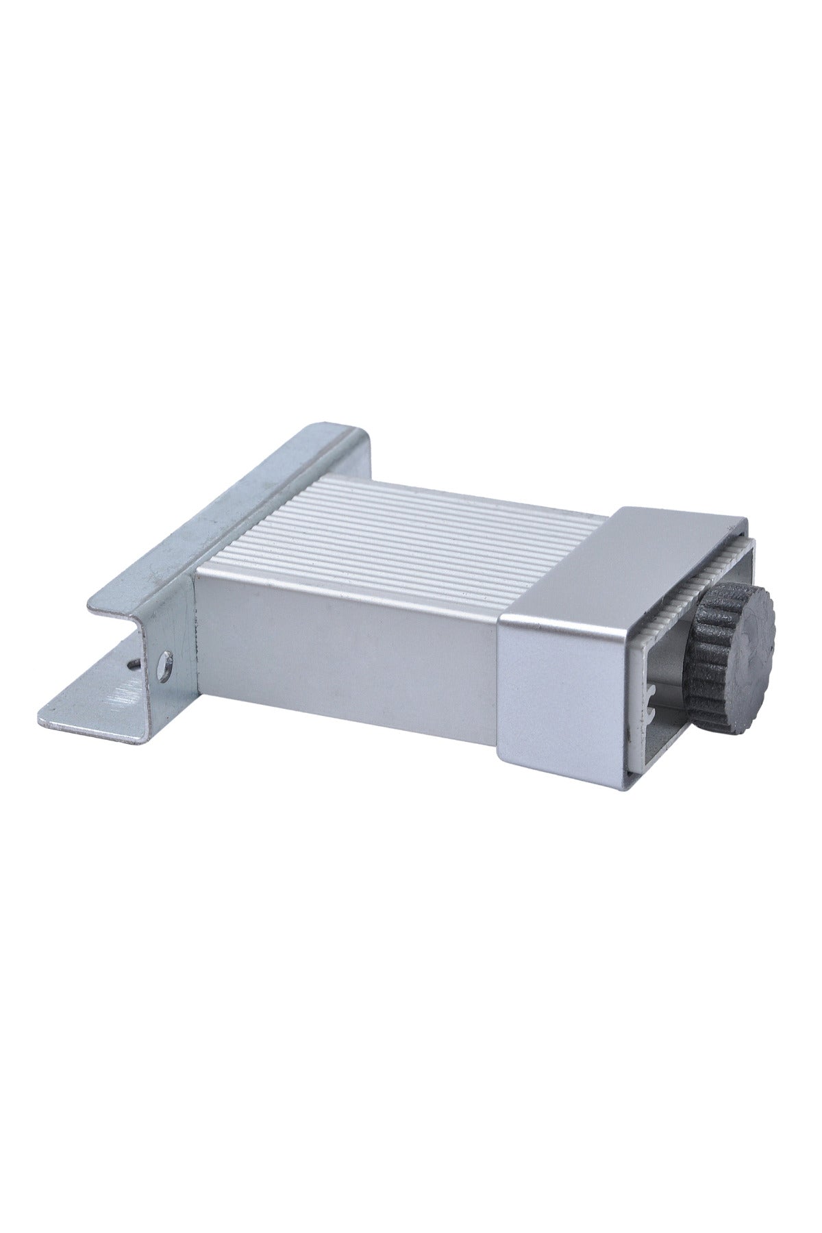 12 Cm Çizgili Alüminyum U Geçme Ayak 20x45 Mm Matkrom