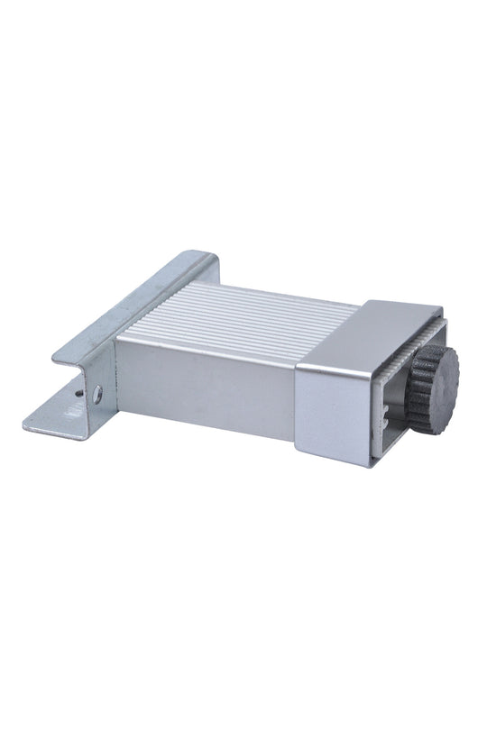 12 Cm Çizgili Alüminyum U Geçme Ayak 20x45 Mm Matkrom