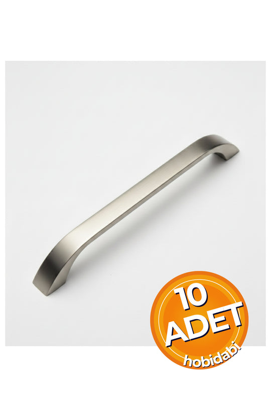 160 mm Metal 10 Adet Göksu İnox Kulp Tv Ünitesi Kulbu Mobilya Çekmece Vestiyer Mutfak Dolap
