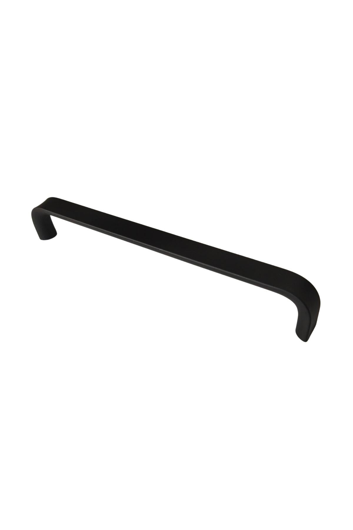 Metal Siyah Kulp 1 Adet 224 Mm Dolap Çekmece Mobilya Mutfak Çocuk Kulp (VİDALARIDAHİL) Geniş Safran