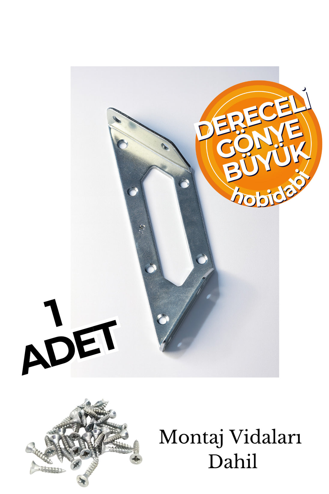 Mobilya Eşya Dolap Köşe Birleştirme Köşebent Sabitleyici Bağlantı Aparatı L Demir Gönye Metal