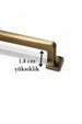 Canik Antik Sarı 160 mm Kulp Mobilya Tv Ünitesi Yatak Odası Çekmece Vestiyer Mutfak Dolap Kulbu
