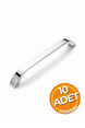 96 mm Metal 10 Adet Göksu Krom Kulp Tv Ünitesi Kulbu Yatak Odası Mobilya Çekmece Vestiyer Mutfak