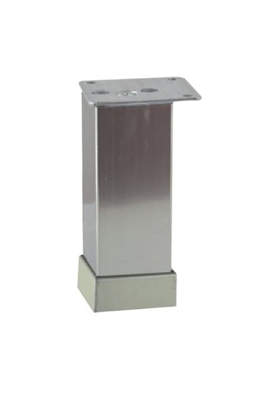 15 Cm Alüminyum Düz Kare 40x40 Ayak Inox
