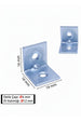 25 Ad L Demir Gönye Köşebent 16x16x16mm- Mobilya Dolap Köşe Birleştirme Bağlantı Aparatı