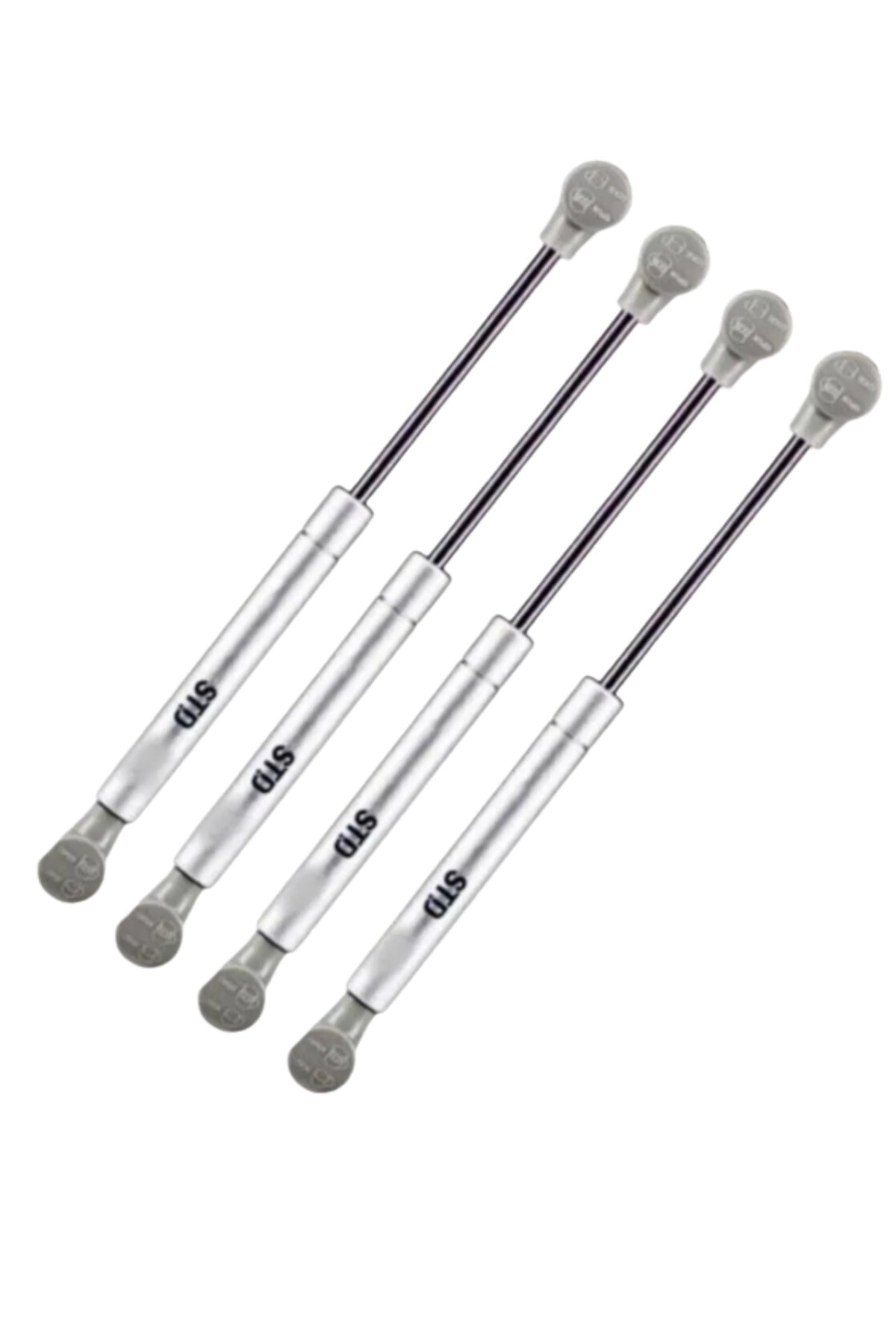 4 Adet Dolap Amortisörü Gazlı Piston Kapak Hidroliği 27 Cm 100newton - Mobilya Makasları - Tek Ebat