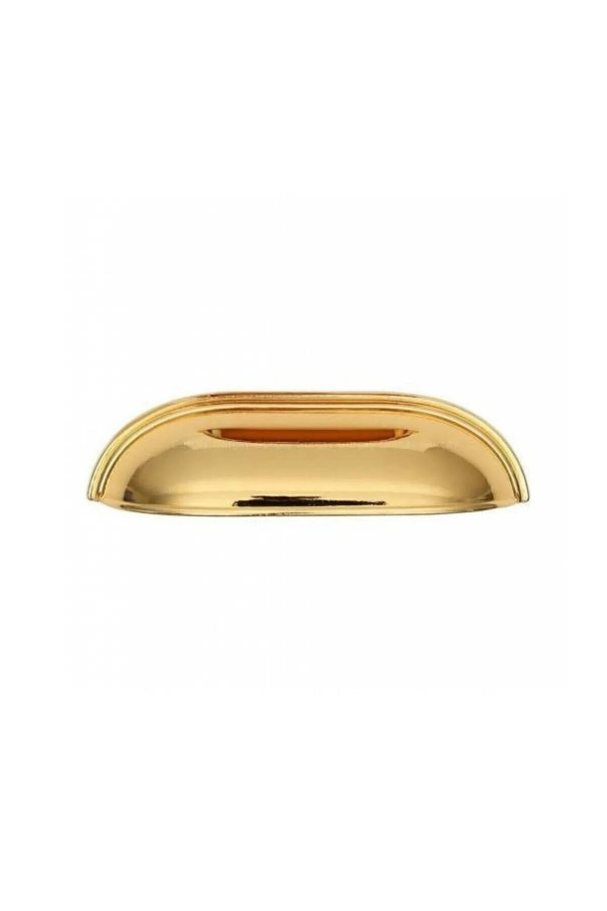 Tas Midye Çanak 128 Mm Altın Sarı Dolap Çekmece Vestiyer Mobilya Kulpu
