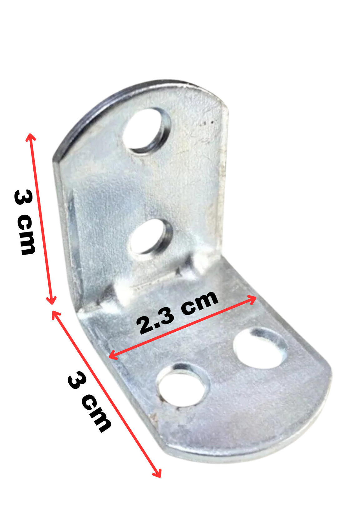 50 Adet Metal Köşe Bağlantı Aparatı 3x3 cm | Montaj Vidaları Dahil - Mobilya Raf Dolap Birleştirme