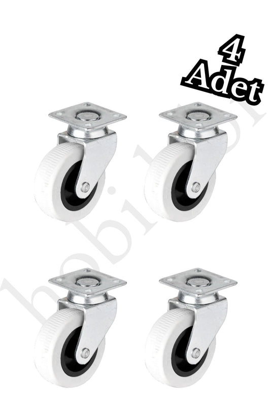 Bilyalı Tablalı Mobilya Tekeri 50*20 4'lü Set Vida Dahil No:321 140 Kg