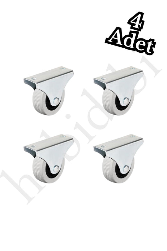 Düz Teker Masa Dolap Tekerleği No:155 100 Kg