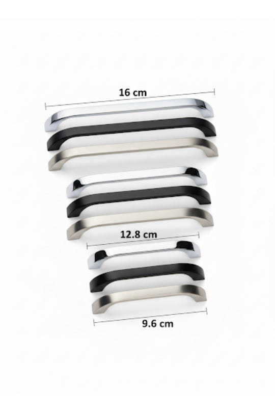 128 mm Metal Göksu İnox Kulp Tv Ünitesi Kulbu Mobilya Çekmece Vestiyer Mutfak Dolap 10 Adet