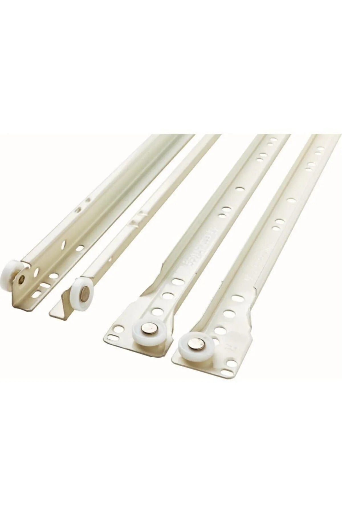 25 Cm Klasik Kızaklı Dolap Çekmece Rayı 1 Çekmecelik (4 PARÇA KARŞILIKLI)