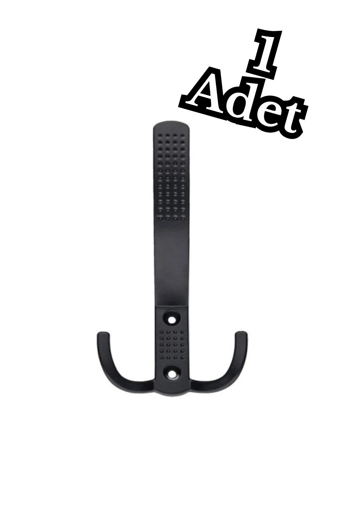 Noktalı Metal Askı Portmanto Askılık Dolap Mobilya Askısı Siyah