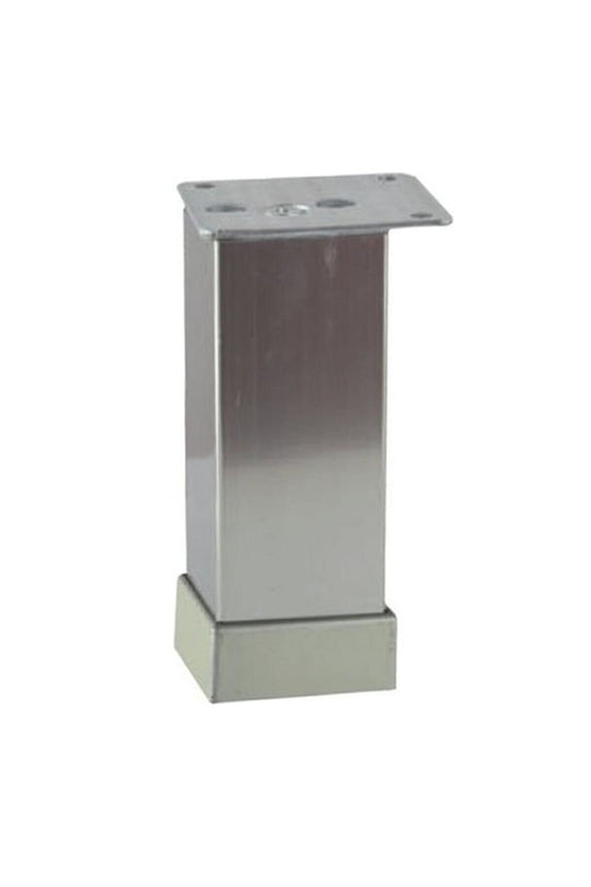 20 Cm Alüminyum Düz Kare 40x40 Ayak Inox