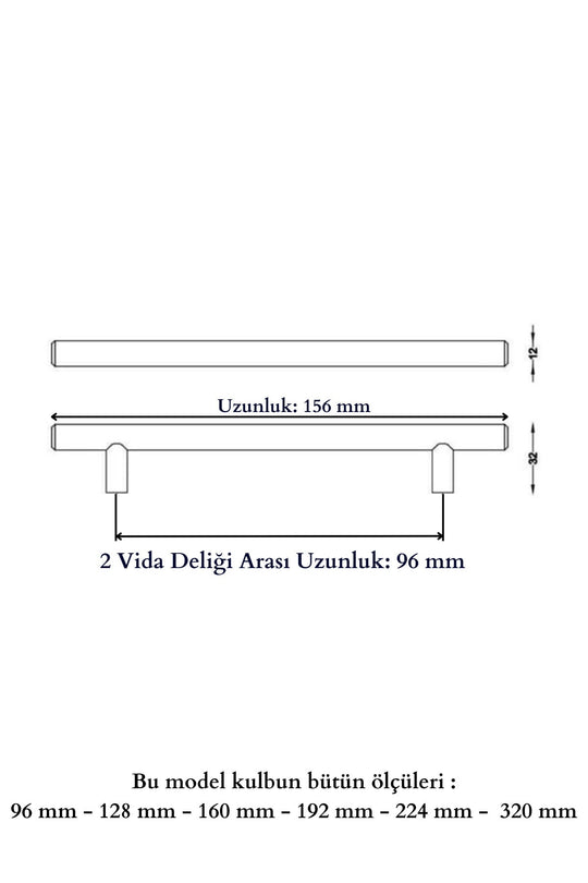 96 Mm Inox Kulp Paslanmaz Tv Ünitesi Yatak Odası Mobilya Çekmece Vestiyer Mutfak Dolap Kulbu