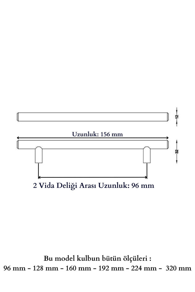 96 Mm Inox Kulp Paslanmaz Tv Ünitesi Yatak Odası Mobilya Çekmece Vestiyer Mutfak Dolap Kulbu