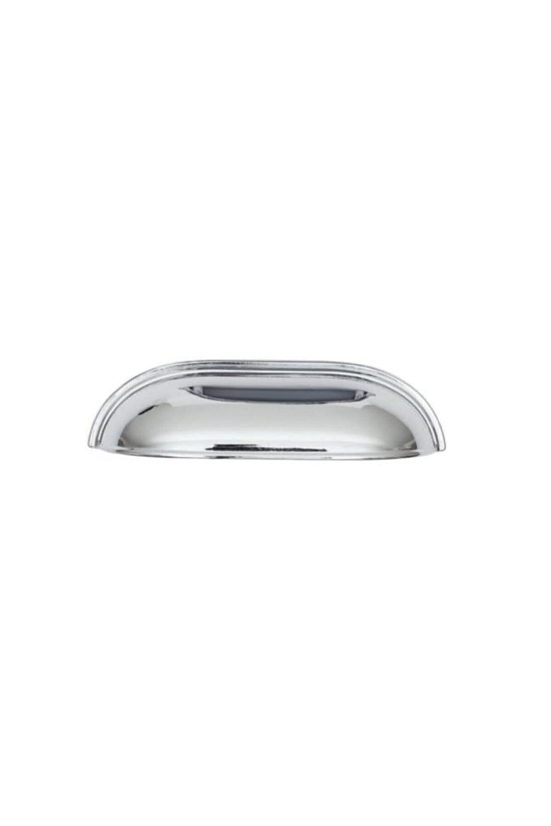 Krom Metal 64 Mm Mobilya Kulbu Midye Çanak Dolap Çekmece Vestiyer 1 Adet