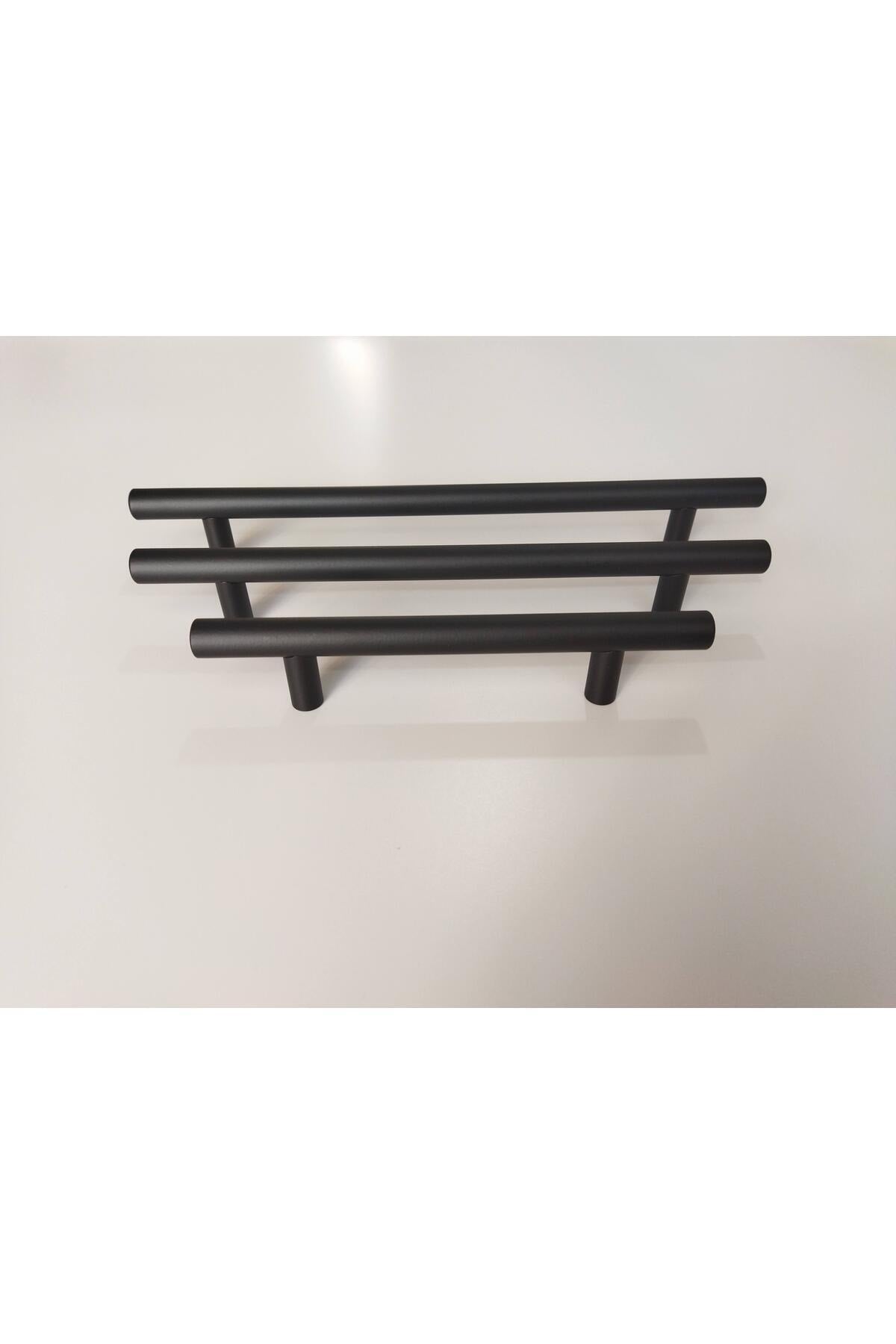 160 Mm Paslanmaz Siyah Kulp 5 Adet Mobilya Çekmece Vestiyer Mutfak Dolap Kulbu 4251
