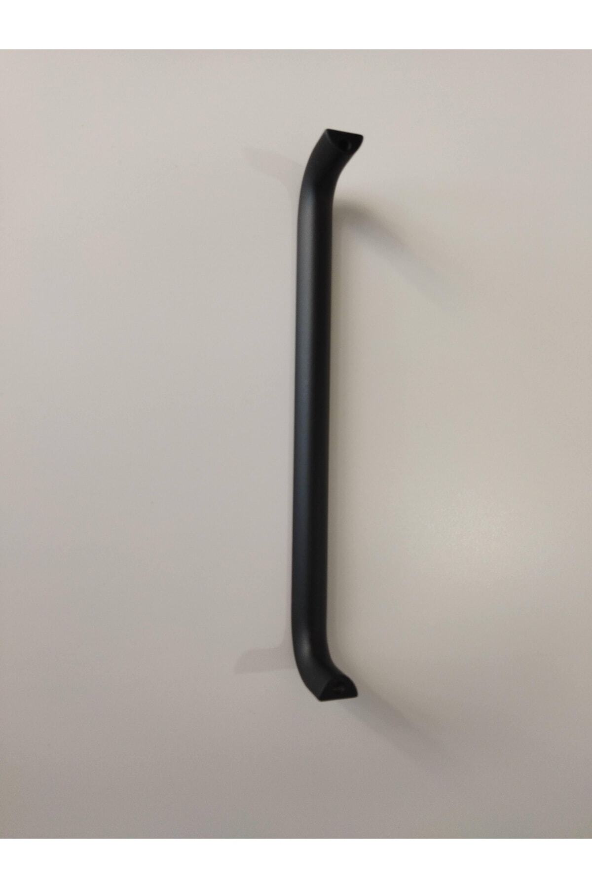 Metal Siyah Kulp 1 Adet 224 Mm Dolap Çekmece Mobilya Mutfak Çocuk Kulp (VİDALARIDAHİL) Geniş Safran
