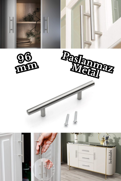 Paslanmaz İnox Kulp Tv Ünitesi Yatak Odası Mobilya Çekmece Vestiyer Mutfak Dolap Kulbu