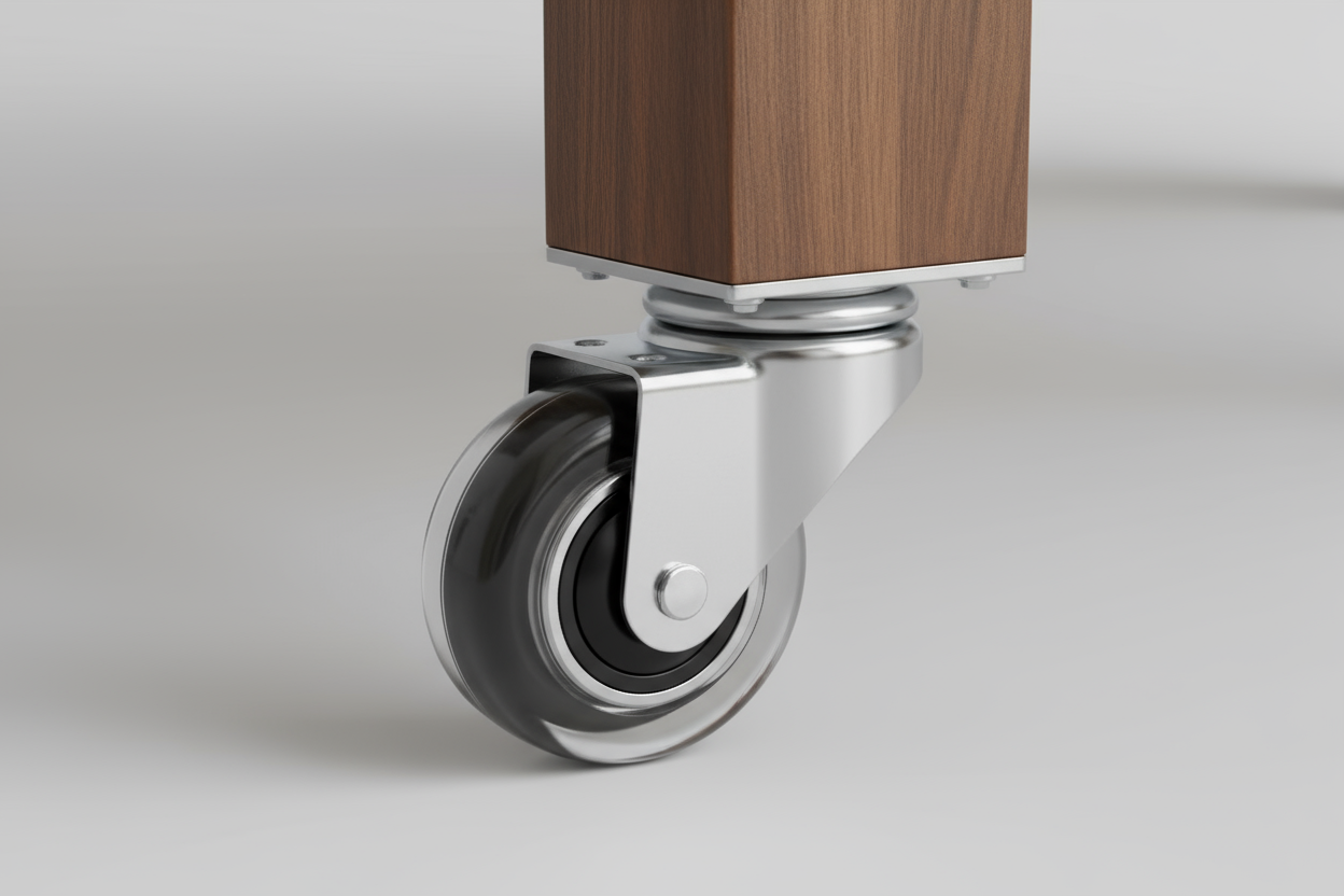 EVDEKİ BİR MASANIN TEKERLEĞİ